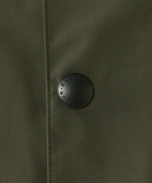Barbour（バブアー）の「Barbour × BEAMS PLUS / 別注 BEDALE New Barbour Tech Classic Fit（ブルゾン・メンズ・ブラック/オリーブ・40/38/42/36）」の14枚目の写真
