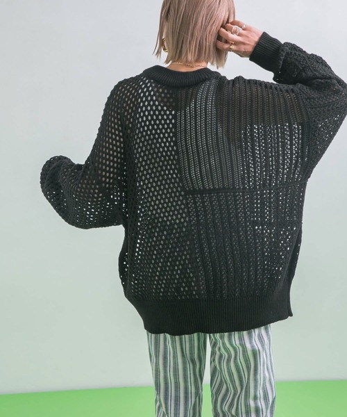 ブロッキング透かし編みニット ニット セーター Bohmal ボマール のファッション通販 Zozotown