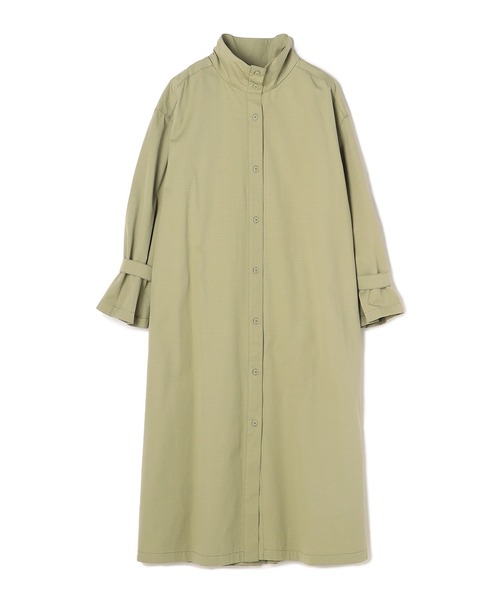 ReNorm（リノーム）の「スモッキング刺繍シャツワンピース（シャツワンピース・レディース・ホワイト/ブラック/エメラルド・フリー）」の22枚目の写真