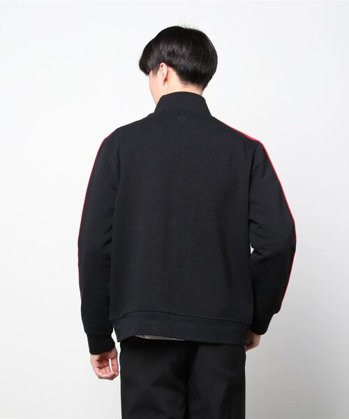 Banana Republic（バナナリパブリック）の「サイドストライプ スキューバニット トラックジャケット（ブルゾン・メンズ・ブラック・L/S/M）」の7枚目の写真