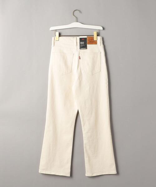 Levi's（リーバイス）の「＜LEVI’S(リーバイス)＞RIBCAGE BOOT ホワイト デニムパンツ（デニムパンツ・レディース・オフホワイト・25/27/26）」の2枚目の写真