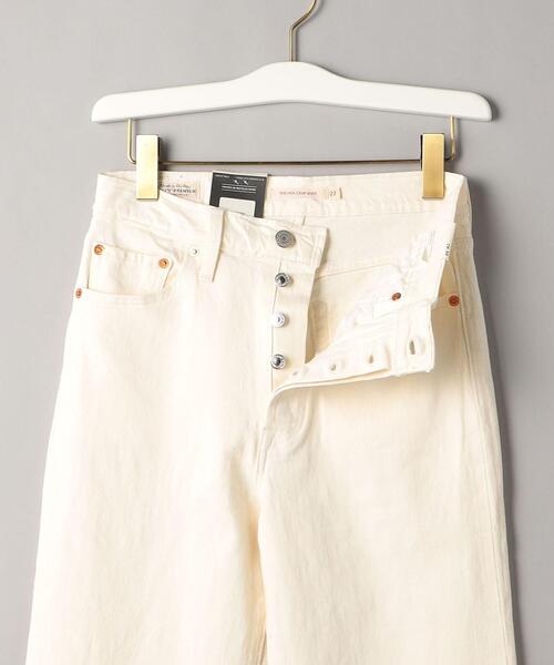 Levi's（リーバイス）の「＜LEVI’S(リーバイス)＞RIBCAGE BOOT ホワイト デニムパンツ（デニムパンツ・レディース・オフホワイト・25/27/26）」の4枚目の写真