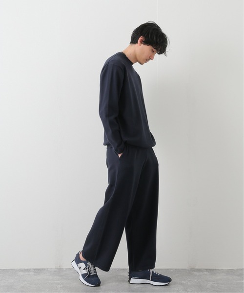 walenode（ウェルノード）の「【walenode / ウェルノード 】別注 コットンカシミア ストレートパンツ（その他パンツ・メンズ・チャコールグレー/ネイビー・FREE）」の8枚目の写真