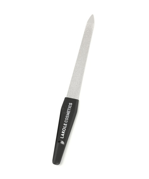 LAKOLE（ラコレ）の「ステンレスネイルファイル / 264828（ネイル用品/ネイルケア・レディース・ブラック・FREE）」の2枚目の写真