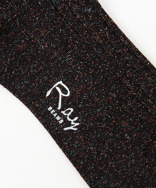 Ray BEAMS（レイビームス）の「Ray BEAMS / ラメ リボン ソックス（ソックス/靴下・レディース・ブラック/ブルー/その他1/レッド・ONE SIZE）」の17枚目の写真