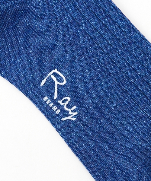 Ray BEAMS（レイビームス）の「Ray BEAMS / ラメ リボン ソックス（ソックス/靴下・レディース・ブラック/ブルー/その他1/レッド・ONE SIZE）」の9枚目の写真