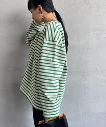 [ORCIVAL/オーシバル] ビッグシルエット クルーネックロングスリーブTシャツ