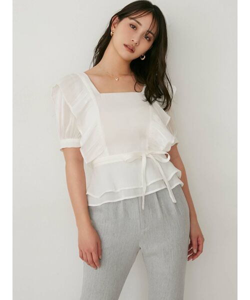 RESEXXY（リゼクシー）の「パールコンビネックレス（ネックレス・レディース・ゴールド/シルバー・FREE）」の4枚目の写真