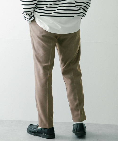ITEMS URBANRESEARCH（アイテムズ アーバンリサーチ）の「『セットアップ対応』ポリツイル テーパードパンツ（その他パンツ・メンズ・チャコールグレー/ネイビー/ベージュ・MEDIUM/LARGE）」の8枚目の写真
