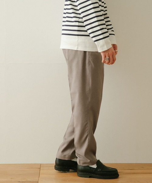 ITEMS URBANRESEARCH（アイテムズ アーバンリサーチ）の「『セットアップ対応』ポリツイル テーパードパンツ（その他パンツ・メンズ・チャコールグレー/ネイビー/ベージュ・MEDIUM/LARGE）」の13枚目の写真