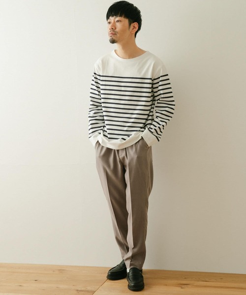 ITEMS URBANRESEARCH（アイテムズ アーバンリサーチ）の「『セットアップ対応』ポリツイル テーパードパンツ（その他パンツ・メンズ・チャコールグレー/ネイビー/ベージュ・MEDIUM/LARGE）」の14枚目の写真