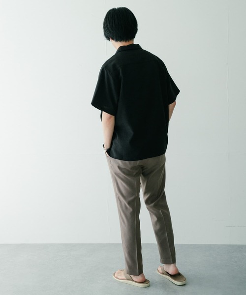 ITEMS URBANRESEARCH（アイテムズ アーバンリサーチ）の「『セットアップ対応』ポリツイル テーパードパンツ（その他パンツ・メンズ・チャコールグレー/ネイビー/ベージュ・MEDIUM/LARGE）」の20枚目の写真