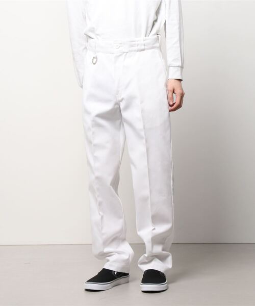 th(ティー エイチ)の「th products th×Dickies Straight Pants(その他パンツ・メンズ・ホワイト/ライトグレー/ブラック・1/2)」の2枚目の写真