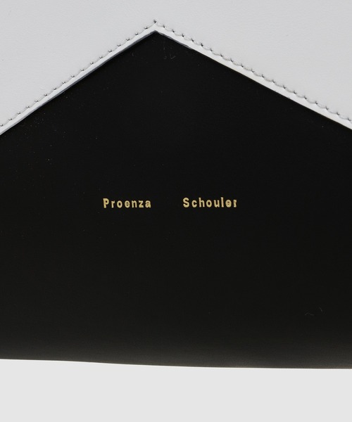 PROENZA SCHOULER(プロエンザ スクーラー)の「Pieced North South Tobo Tote(トートバッグ・レディース・ホワイト×ブラック・ONESIZE)」の3枚目の写真