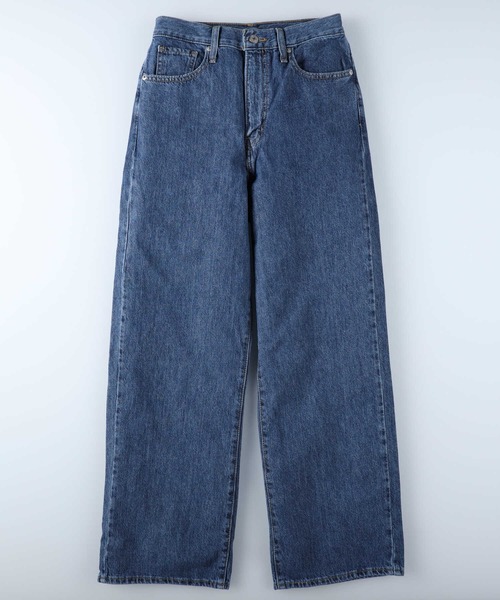 Levi's(リーバイス)の「接触冷感で夏でも快適【Levi's】「COOL」ハイウエストストレートデニムパンツ(デニムパンツ・レディース・ダークインディゴブルー・25inch/26inch/24inch/27inch)」の9枚目の写真