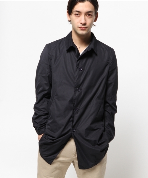 CIAOPANIC(チャオパニック)の「【Ciaopaic】ステンカラーコート(ステンカラーコート・メンズ・ネイビー/オリーブ・LARGE/MEDIUM)」の1枚目の写真