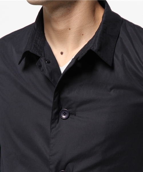 CIAOPANIC(チャオパニック)の「【Ciaopaic】ステンカラーコート(ステンカラーコート・メンズ・ネイビー/オリーブ・LARGE/MEDIUM)」の5枚目の写真