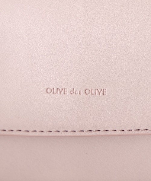 OLIVE des OLIVE（オリーブデオリーブ）の「リング付きスマホショルダー（ショルダーバッグ・レディース・シルバー/ラベンダー/ブラック/オフホワイト・FREE）」の14枚目の写真