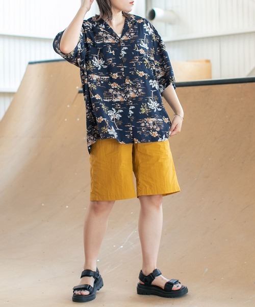 PBLIM（ページボーイリム）の「PAGEBOYLIM/アロハシャツ（シャツ/ブラウス・レディース・ホワイト系その他/ブラック系その他・FREE）」の13枚目の写真