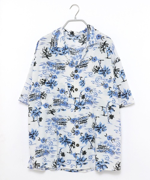 PBLIM（ページボーイリム）の「PAGEBOYLIM/アロハシャツ（シャツ/ブラウス・レディース・ホワイト系その他/ブラック系その他・FREE）」の15枚目の写真