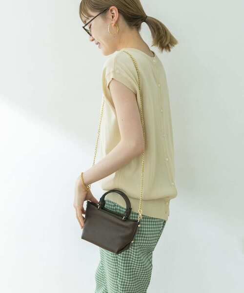 URBAN RESEARCH（アーバンリサーチ）の「2WAYハイツイストニット（ニット/セーター・レディース・ブラック/グリーン/アイボリー・FREE）」の7枚目の写真