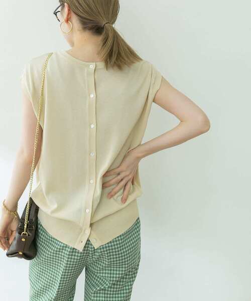 URBAN RESEARCH（アーバンリサーチ）の「2WAYハイツイストニット（ニット/セーター・レディース・ブラック/グリーン/アイボリー・FREE）」の8枚目の写真