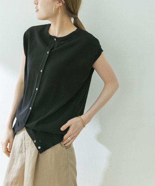 URBAN RESEARCH（アーバンリサーチ）の「2WAYハイツイストニット（ニット/セーター・レディース・ブラック/グリーン/アイボリー・FREE）」の11枚目の写真