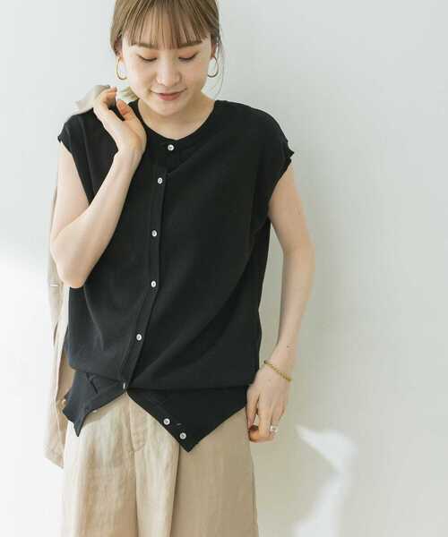 URBAN RESEARCH（アーバンリサーチ）の「2WAYハイツイストニット（ニット/セーター・レディース・ブラック/グリーン/アイボリー・FREE）」の13枚目の写真