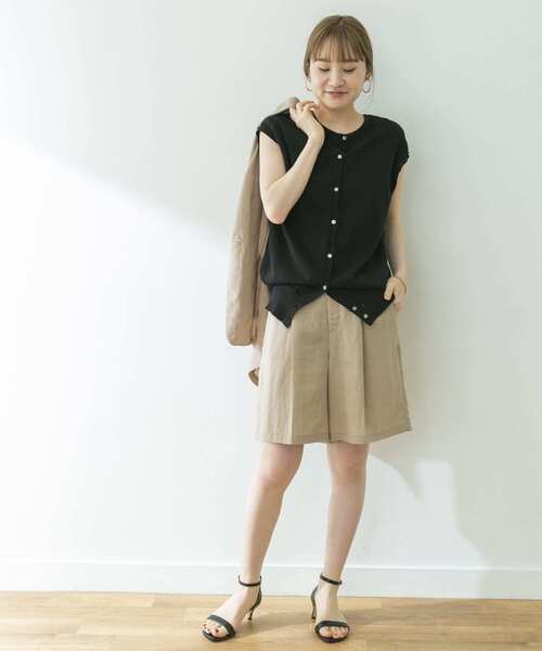 URBAN RESEARCH（アーバンリサーチ）の「2WAYハイツイストニット（ニット/セーター・レディース・ブラック/グリーン/アイボリー・FREE）」の15枚目の写真