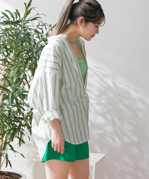 HEYUMM（ヘユム）の「カラフルショートパンツ（その他パンツ・レディース・ブルー/オレンジ/グリーン・ONE）」の18枚目の写真