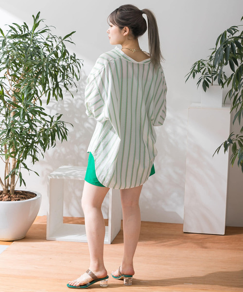 HEYUMM（ヘユム）の「カラフルショートパンツ（その他パンツ・レディース・ブルー/オレンジ/グリーン・ONE）」の19枚目の写真