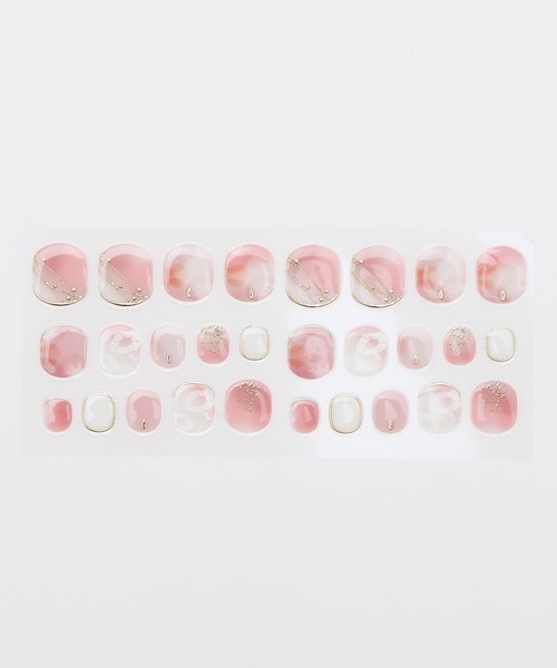 カヤ（カヤ）の「【カヤ】おめかし 滲み淡色ネイルシール（ネイルシール/ネイルチップ・レディース・その他4/その他5/その他3/その他6/その他1/その他2・FREE）」の7枚目の写真