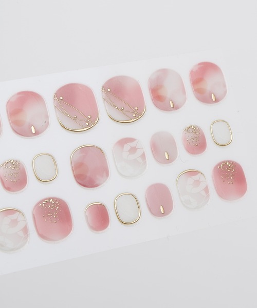 カヤ（カヤ）の「【カヤ】おめかし 滲み淡色ネイルシール（ネイルシール/ネイルチップ・レディース・その他4/その他5/その他3/その他6/その他1/その他2・FREE）」の9枚目の写真