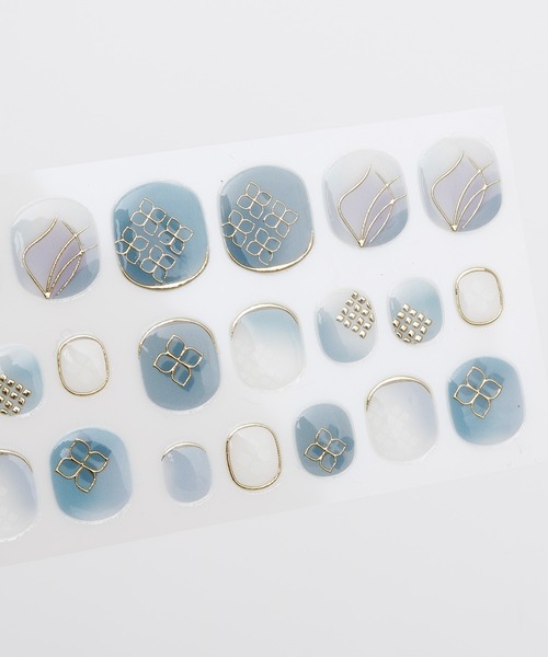 カヤ（カヤ）の「【カヤ】おめかし 滲み淡色ネイルシール（ネイルシール/ネイルチップ・レディース・その他4/その他5/その他3/その他6/その他1/その他2・FREE）」の13枚目の写真