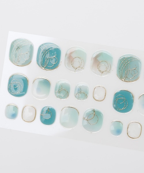 カヤ（カヤ）の「【カヤ】おめかし 滲み淡色ネイルシール（ネイルシール/ネイルチップ・レディース・その他4/その他5/その他3/その他6/その他1/その他2・FREE）」の17枚目の写真