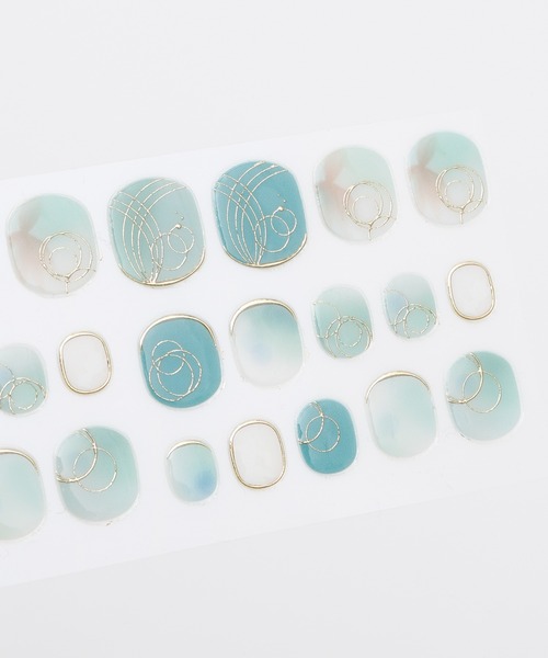 カヤ（カヤ）の「【カヤ】おめかし 滲み淡色ネイルシール（ネイルシール/ネイルチップ・レディース・その他4/その他5/その他3/その他6/その他1/その他2・FREE）」の18枚目の写真