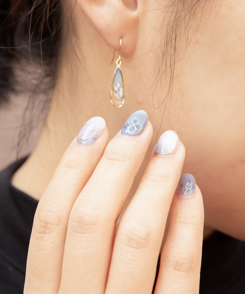 カヤ（カヤ）の「【カヤ】おめかし 滲み淡色ネイルシール（ネイルシール/ネイルチップ・レディース・その他4/その他5/その他3/その他6/その他1/その他2・FREE）」の14枚目の写真