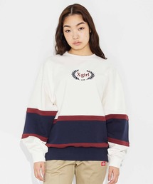 X-girl | COLLEGE SWEAT TOP(スウェット)