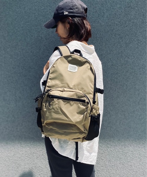 FREDRIK PACKERS(フレドリックパッカーズ)の「FREDRIK PACKERS /フレドリックパッカーズ 210D DAY PACK TIPI マザーズリュックサック(バックパック/リュック・レディース・カーキ/チャコールグレー/ブラック・ONESIZE)」の14枚目の写真