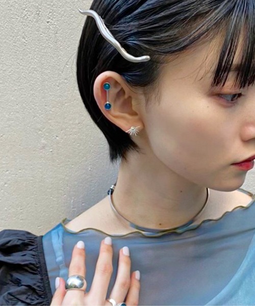 SYKIA（シキア）の「Mood Magnet Earcuff（イヤーカフ・レディース・シルバー/ゴールド・FREE）」の8枚目の写真