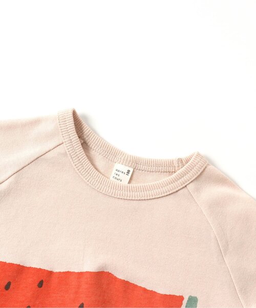 apres les cours(アプレレクール)の「/モチーフ温変Tシャツ(Tシャツ/カットソー・キッズ・オフホワイト/サーモンピンク・120/110/130/80/90/100/140)」の8枚目の写真