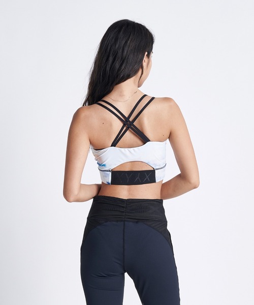 ROXY(ロキシー)の「CLOSER BRA/ロキシーブラ(スポーツブラ・レディース・ブラック/ブルー/マルチ・SMALL/MEDIUM/LARGE)」の7枚目の写真