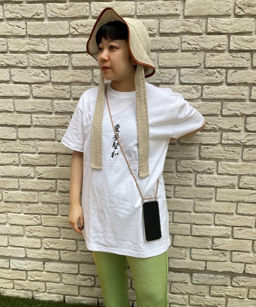 DuKKah（デュカ）の「Dukkah/【低身長向け】陰陽ビッグT（Tシャツ/カットソー・レディース・ホワイト/ブラック・LARGE）」の2枚目の写真