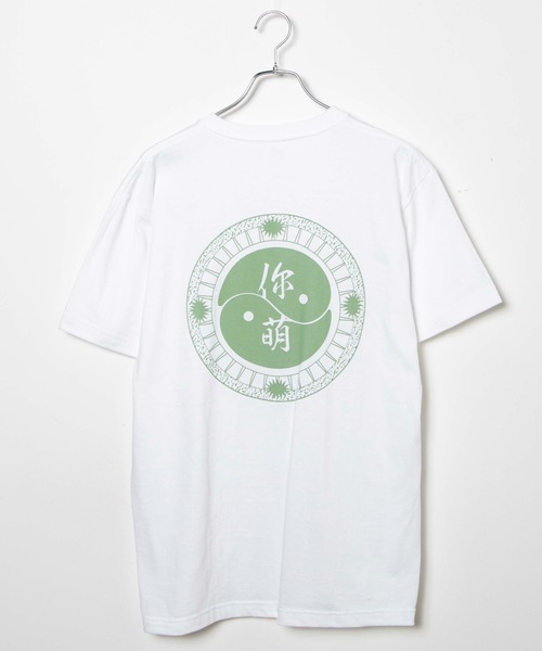 DuKKah（デュカ）の「Dukkah/【低身長向け】陰陽ビッグT（Tシャツ/カットソー・レディース・ホワイト/ブラック・LARGE）」の11枚目の写真