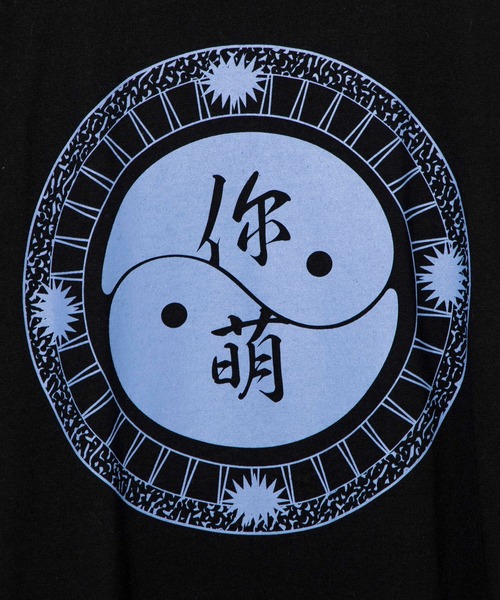 DuKKah（デュカ）の「Dukkah/【低身長向け】陰陽ビッグT（Tシャツ/カットソー・レディース・ホワイト/ブラック・LARGE）」の16枚目の写真