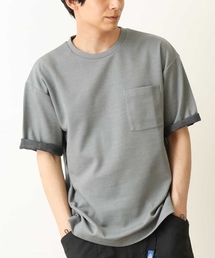 a.v.v | 【接触冷感】ダブルフェイスワイドシルエットカットソー(Tシャツ/カットソー)