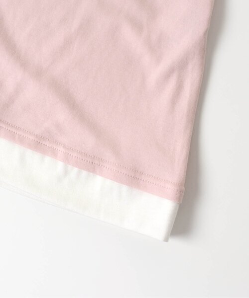 algy（アルジー）の「PVCショルダー風Tワンピ（ワンピース・キッズ・ベージュ/サックスブルー/ピンク・SMALL/MEDIUM/X-SMALL/XX-SMALL）」の5枚目の写真