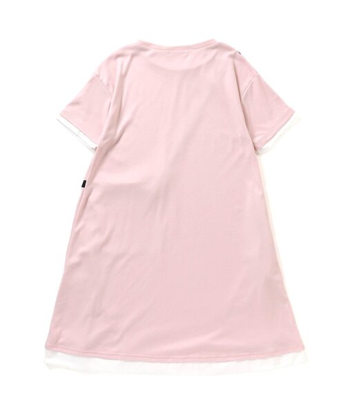 algy（アルジー）の「PVCショルダー風Tワンピ（ワンピース・キッズ・ベージュ/サックスブルー/ピンク・SMALL/MEDIUM/X-SMALL/XX-SMALL）」の6枚目の写真