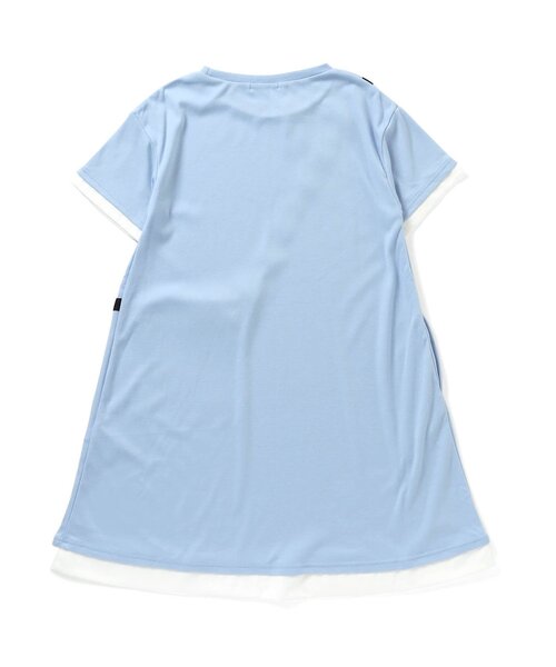 algy（アルジー）の「PVCショルダー風Tワンピ（ワンピース・キッズ・ベージュ/サックスブルー/ピンク・SMALL/MEDIUM/X-SMALL/XX-SMALL）」の7枚目の写真