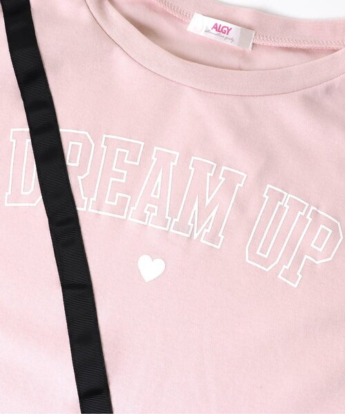 algy（アルジー）の「PVCショルダー風Tワンピ（ワンピース・キッズ・ベージュ/サックスブルー/ピンク・SMALL/MEDIUM/X-SMALL/XX-SMALL）」の9枚目の写真